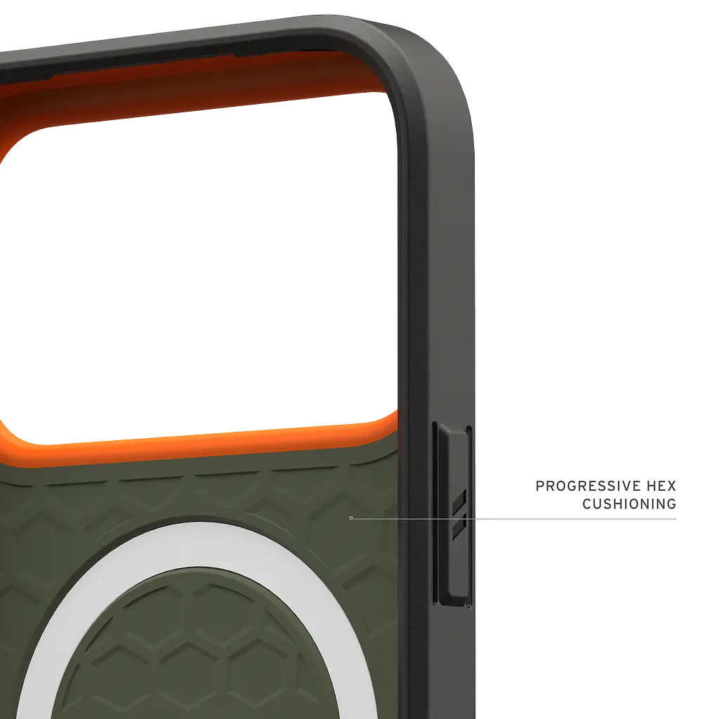 Чохол протиударний UAG Civilian MagSafe для iPhone 17 Pro Olive 114545117297 - фото 5