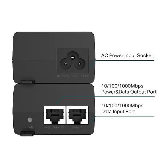 PoE+ інжектор, POE160S TP-LINK - фото 3