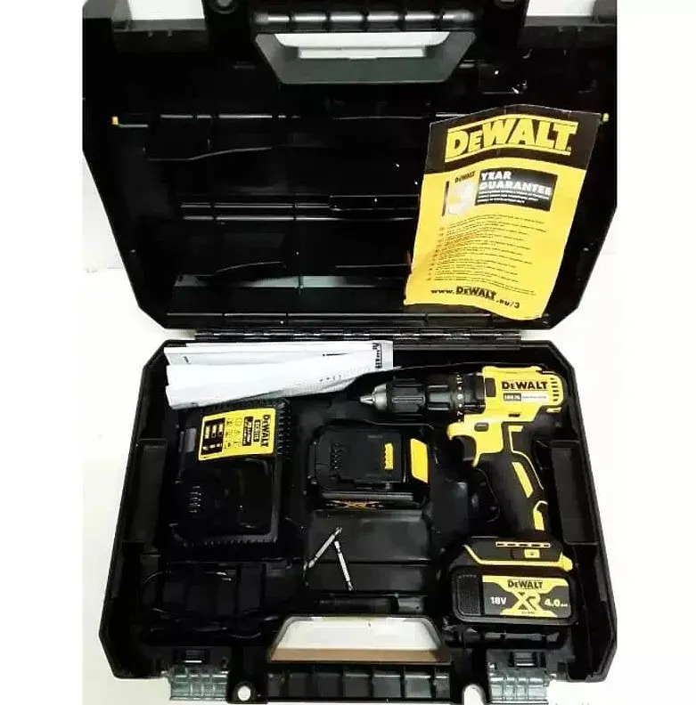 Дриль-шурупокрут акумуляторний DeWalt з АКБ та ЗП DCD777M2T - фото 3