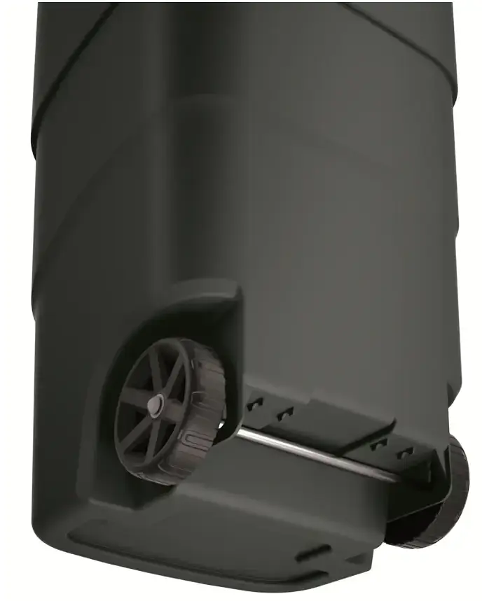 Бак для сміття Prosperplast Wheeler 110 л антрацит (5905197462899) - фото 3