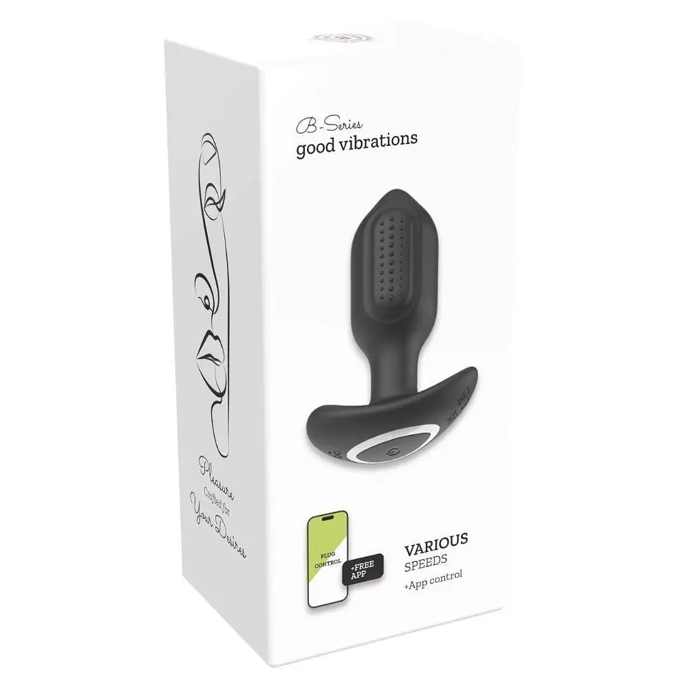 Анальна пробка зі смарт управлінням B - Series Lyla Vibrating Anal Plug, APP - фото 9