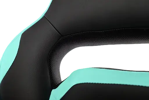 Геймерское кресло GT Racer черное с ментоловым (X-2749-1 Black/Mint) - фото 8