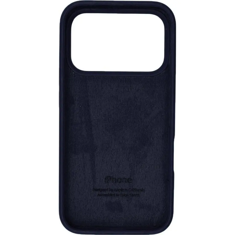 Чохол Silicone Case для Apple iPhone 17 Pro Max Dark Blue AA [145089] - фото 2