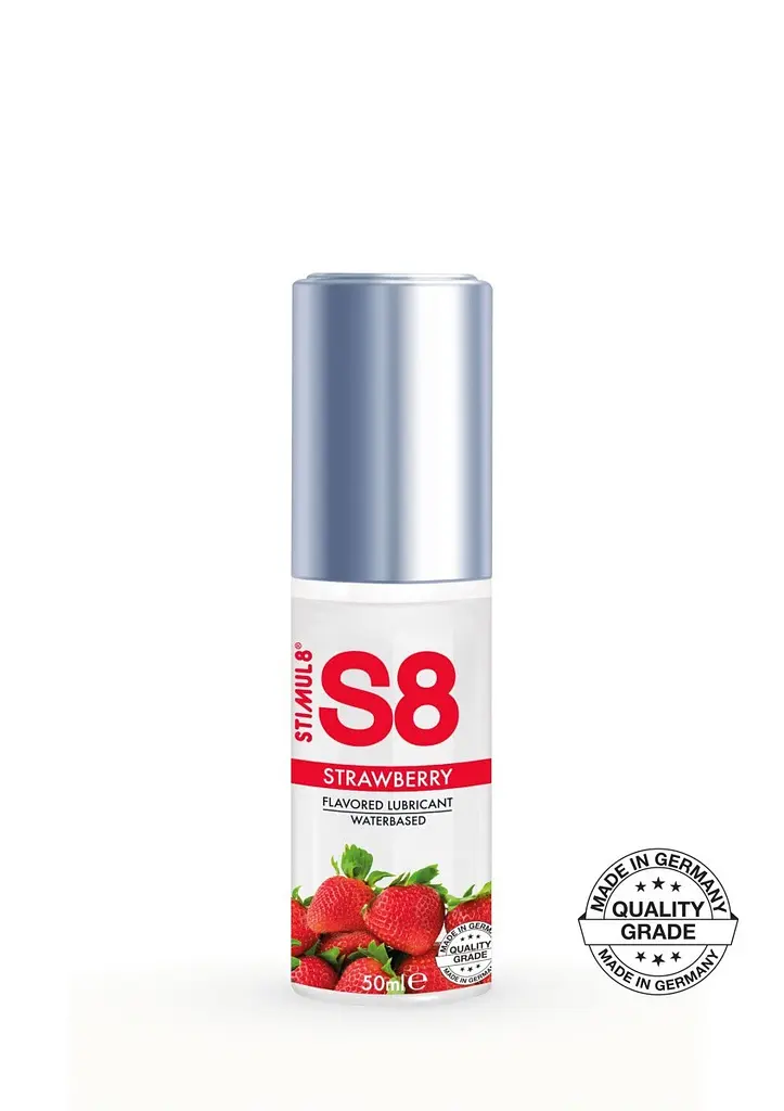Лубрикант Stimul8 Flavored Lube на водній основі, 50 мл (полуниця) - фото 2