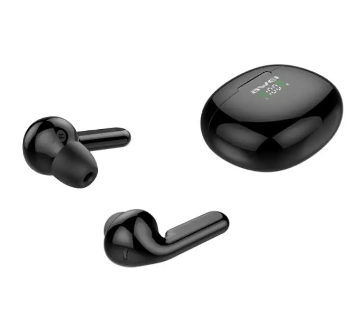 Навушники Bluetooth Awei T15P TWS IPX5 | BT5.1, 45/390mAh, 7Hours | black - фото 3