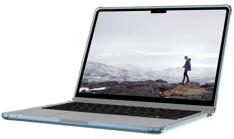 Чохол для ноутбука Urban Armor Gear Lucent для Macbook Air 2022 13" Cerulean (134008115858) - фото 6