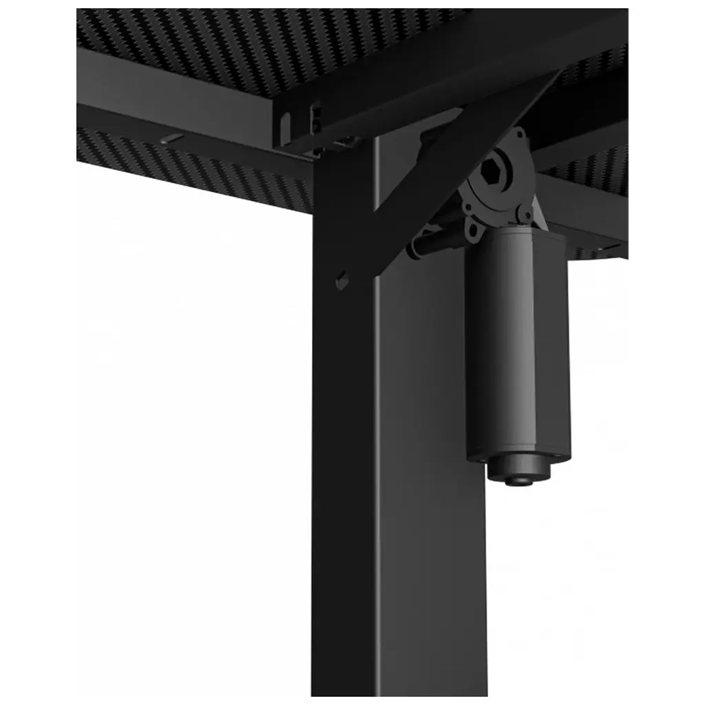 Комп'ютерний стіл GT Racer TY-1611 Black (TY-1611 (160x60x72-117) Black) - фото 8