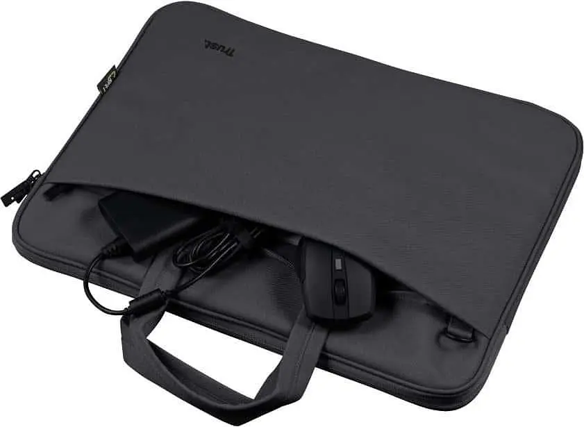 Сумка для ноутбука Trust 16" Bologna, Eco-friendly, BLACK (24447) - фото 5