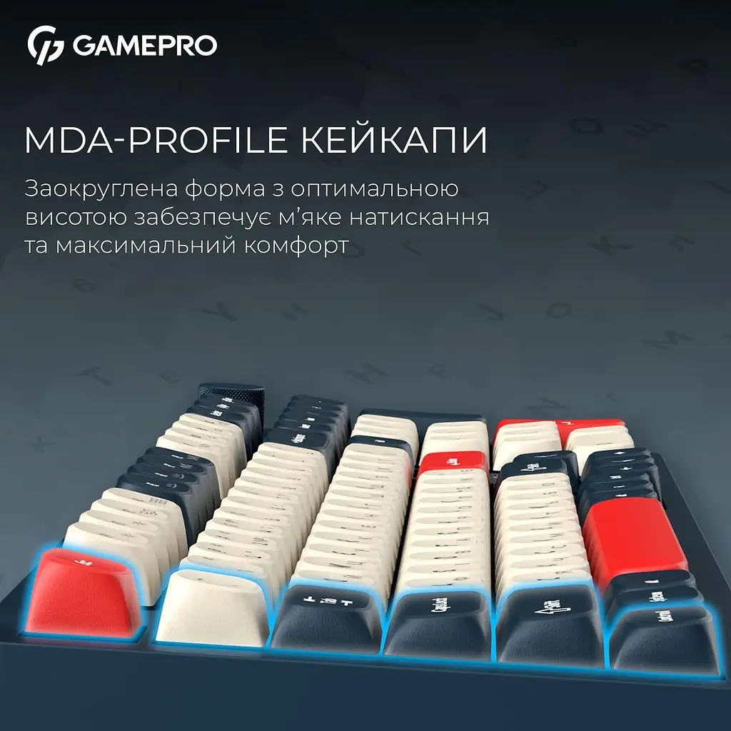 Клавіатура GamePro Asgard Drakkar (MK305BL) - фото 10