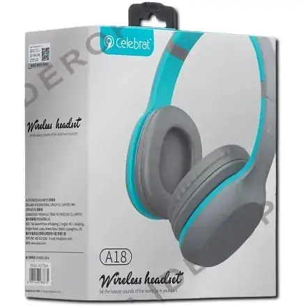 Бездротова стерео гарнітура Celebrat A18 із захистом від вологи та Bluetooth 5.0 (38163-01_652) - фото 2