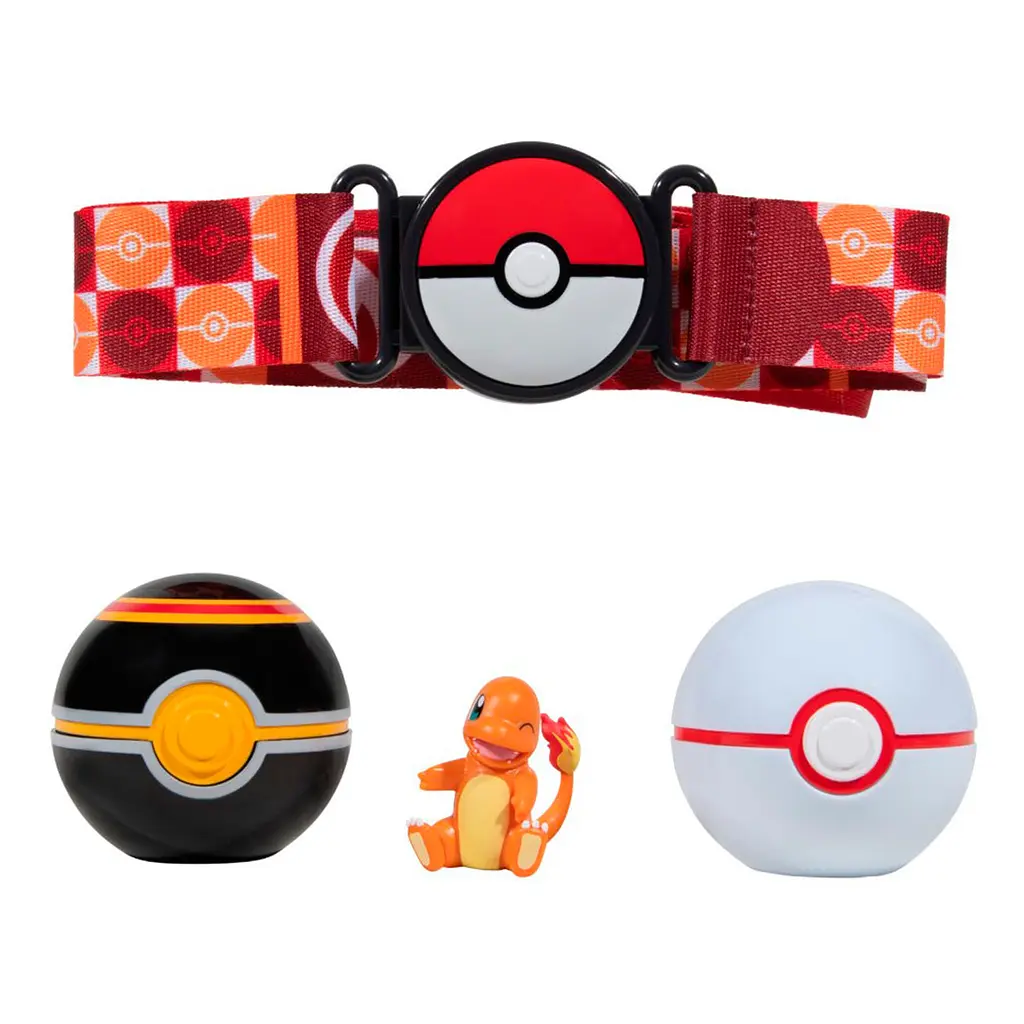 Ігровой набір Pokemon W14 - Пояс з покеболами Чармандер - фото 2