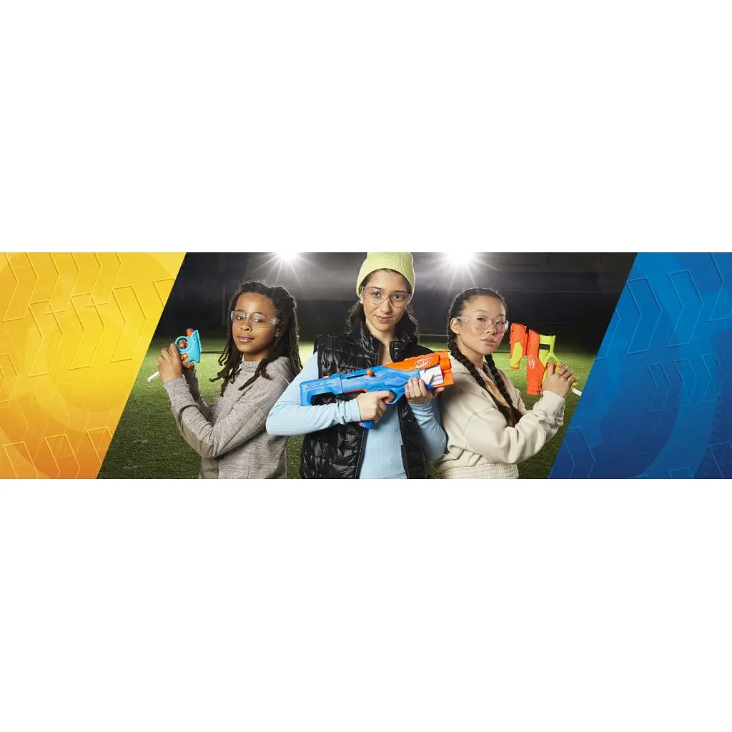Набір з 3-х іграшкових бластерів Hasbro Nerf N Series Gear Up Pack (F8633) - фото 10
