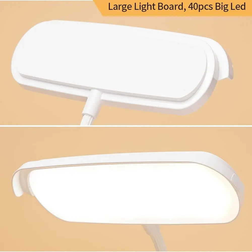 Настільна лампа, 40 світлодіодів бездротова - фото 2