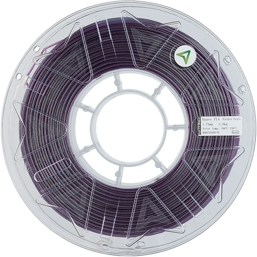 Філамент для 3D-принтерів Creality PLA Hyper RFID Stardust 1kg Purple (3301010575) - фото 2