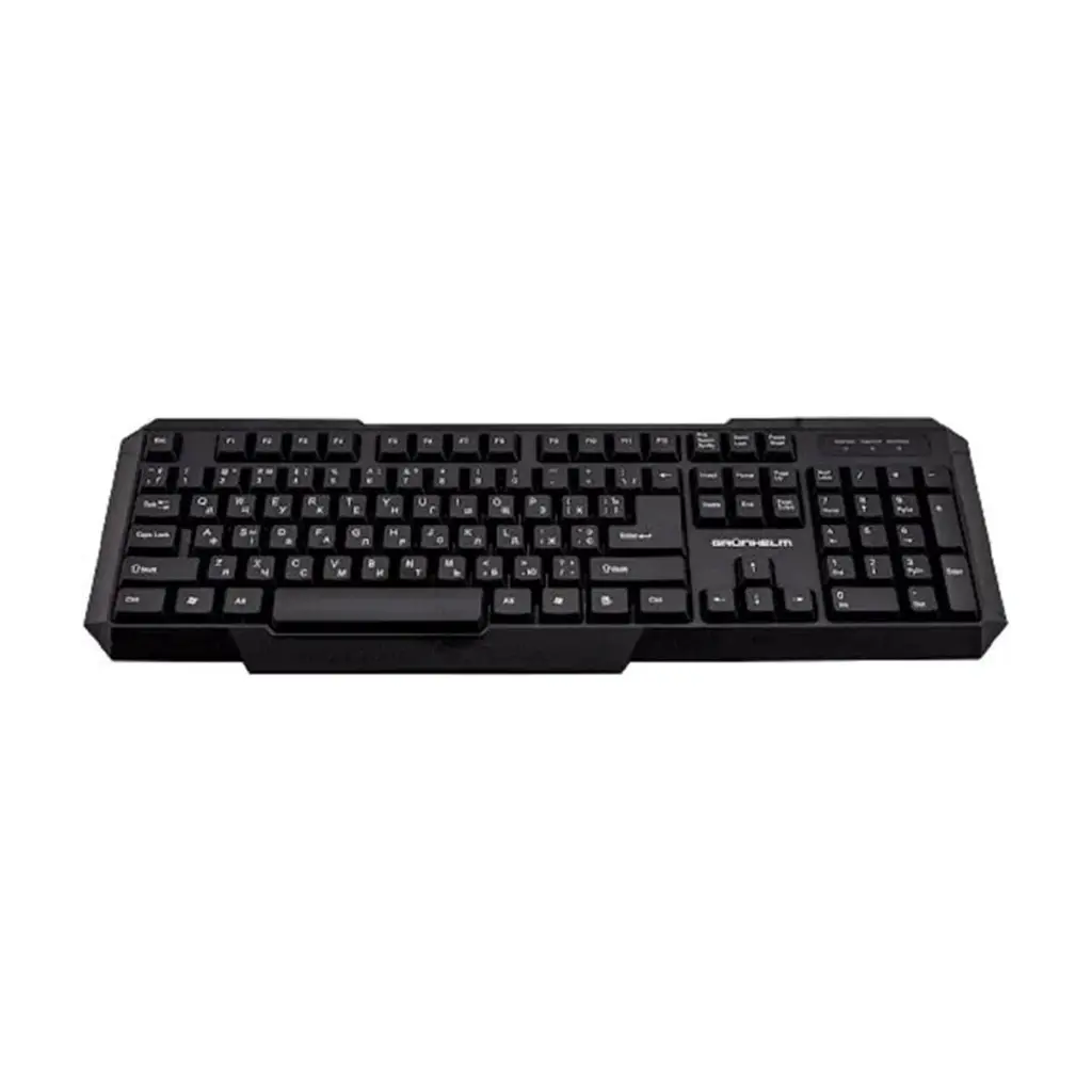 Клавіатура Grunhelm KB-103WD USB UA Black (109329)