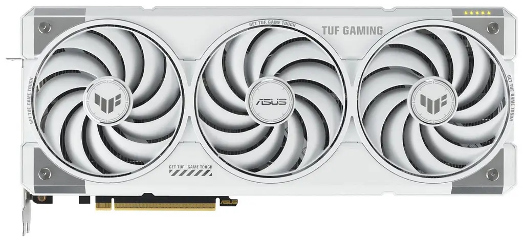 Відеокарта GF RTX 5070 Ti 16GB GDDR7 TUF Gaming OC White Asus (TUF-RTX5070TI-O16G-WHITE-GAMING) - фото 2