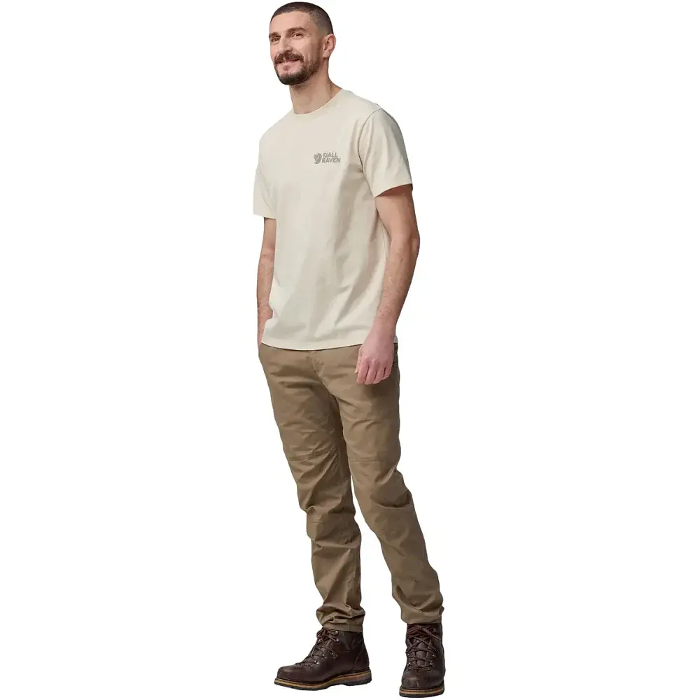 Футболка Fjallraven FjallRaven Heavy Classic T-Shirt L Chalk White - фото 4