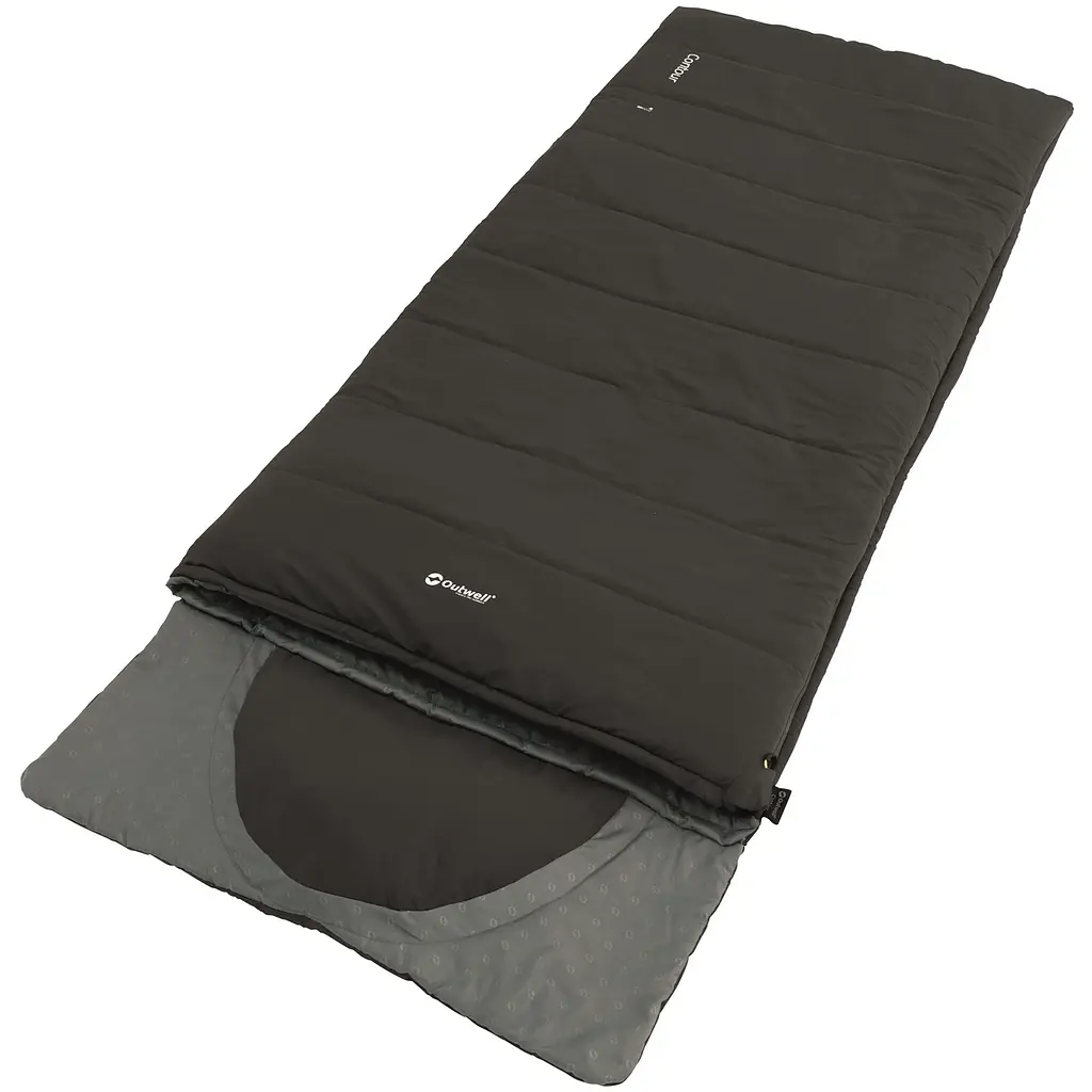 Спальний мішок Outwell Contour Reversible/+2°C Midnight Black Right (230382) - фото 2