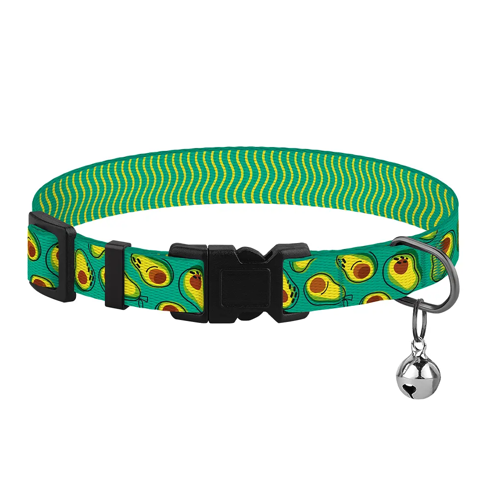 Нашийник для собак BronzeDog Urban Fruits Авокадо XS - фото 2
