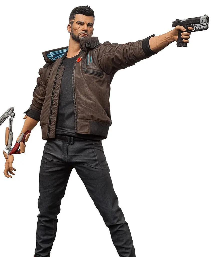 Фігурка Dark Horse В-Крейда Кіберпанк 2077 Cyberpunk 2077 V-Male 24 см WST CP VM DH - фото 4