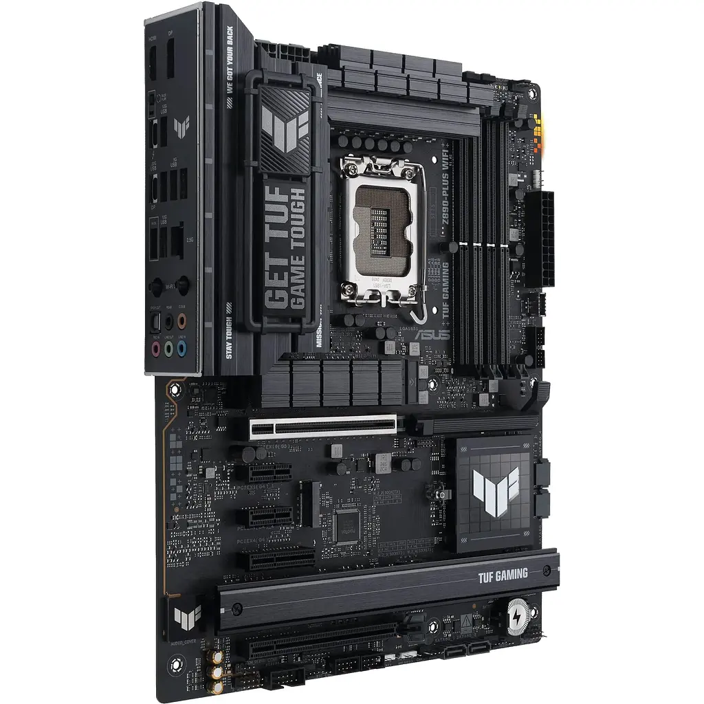Материнська плата Asus TUF Gaming Z890-PLUS WIFI s1851 Z890 4xDDR5 M.2 DP HDMI Wi-Fi BT ATX - фото 3