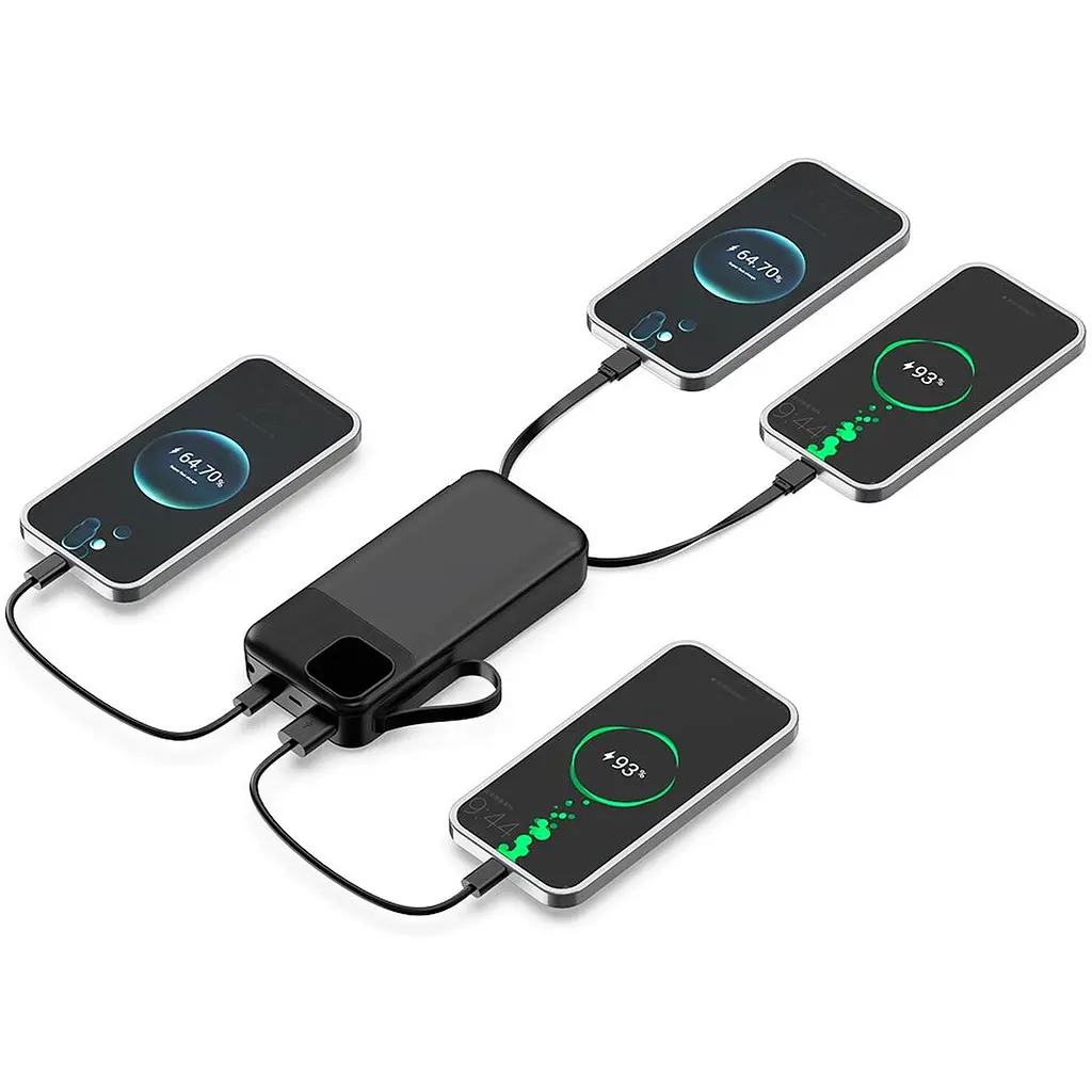 Повербанк TheGeneral Voltix 20000 mAh чорний (40012819-01) - фото 5