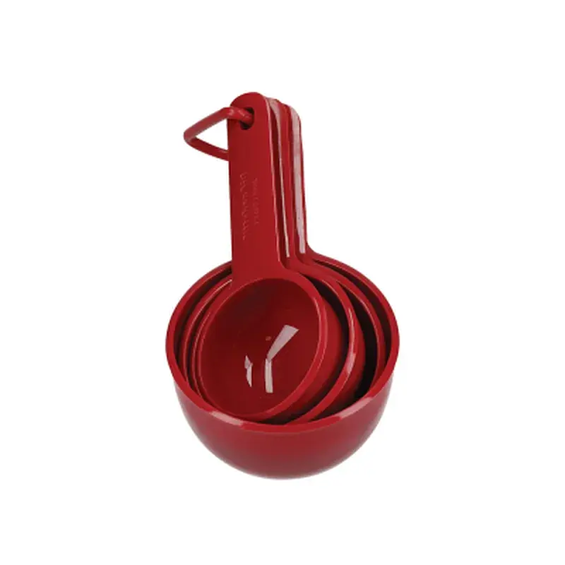 Аксесуар кухонний KitchenAid Набір мірних ложок Universal, 5 шт, червоний (KQG057OHERE) - фото 2