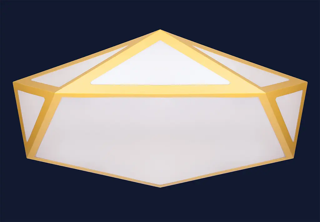 Люстра стельова LED Levistella 752L68 YELLOW, 90W, жовтий, з пультом, сучасний стиль - фото 2