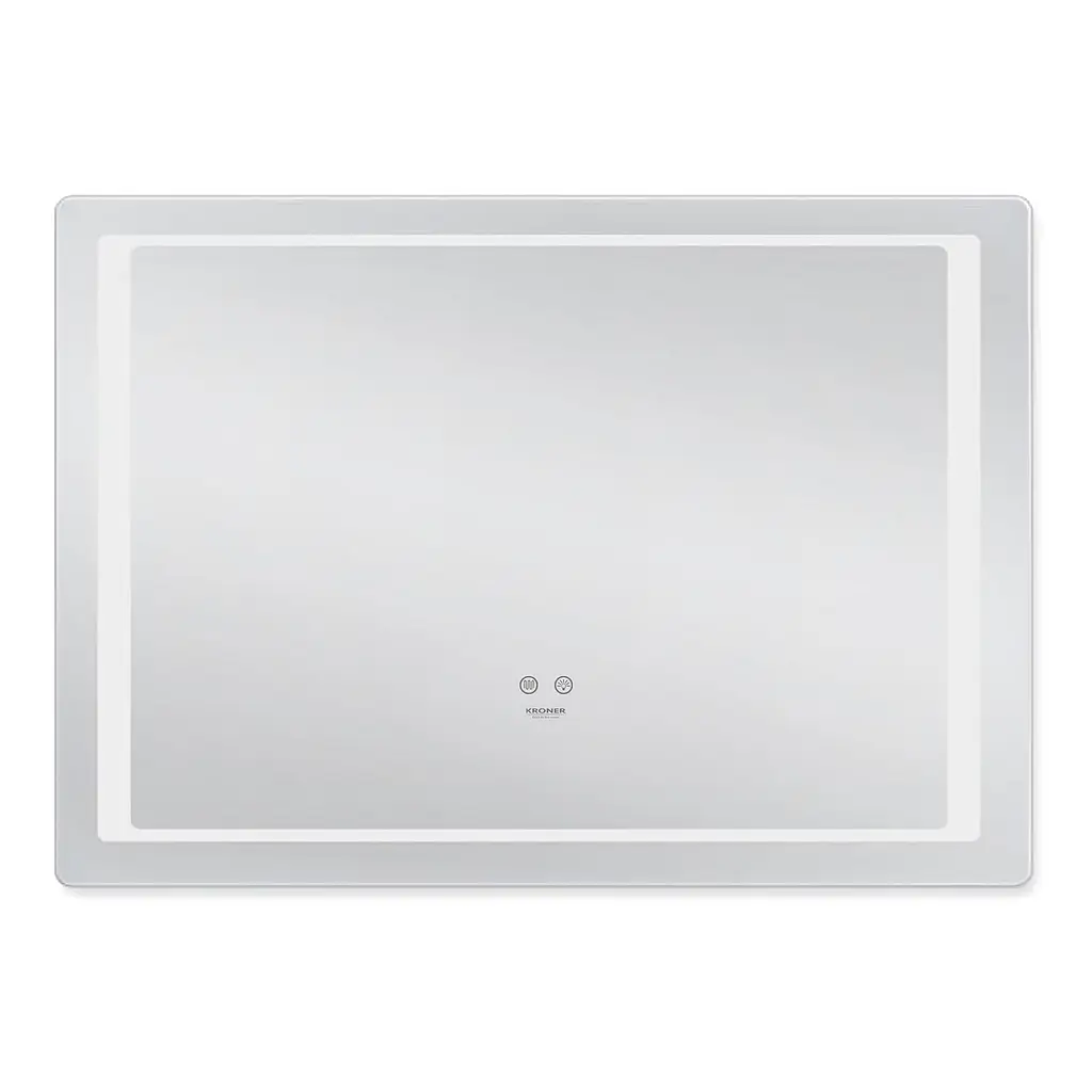 Дзеркало Kroner KRP Spiegel HR2 - 7050 з LED-підсвічуванням та антизапітнінням CV030032, Білий - фото 3