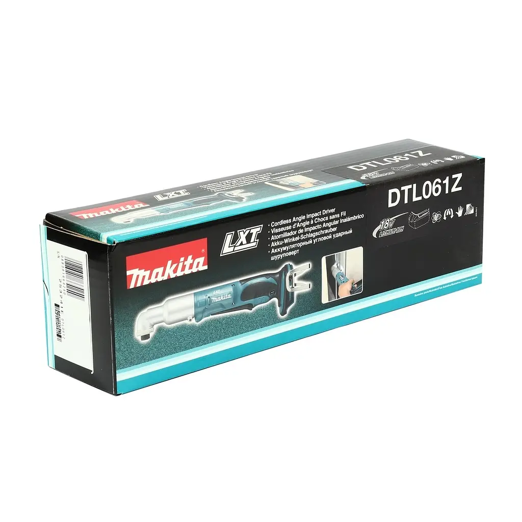 Гвинтокрут кутовий акумуляторний Makita DTL061Z (60 Нм, 1/4", LXT, без акумуляторів та зарядного пристрою) - фото 4