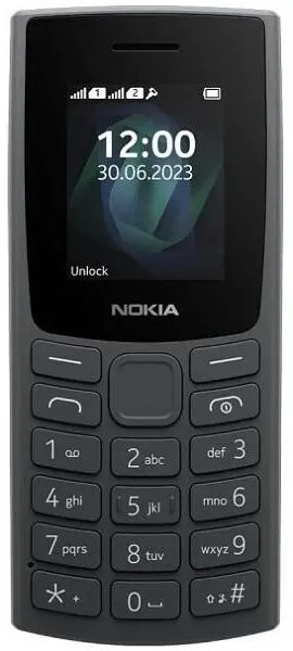 Мобільний телефон Nokia 105 TA-1569 SS 2023 Charcoal UA UCRF - фото 2