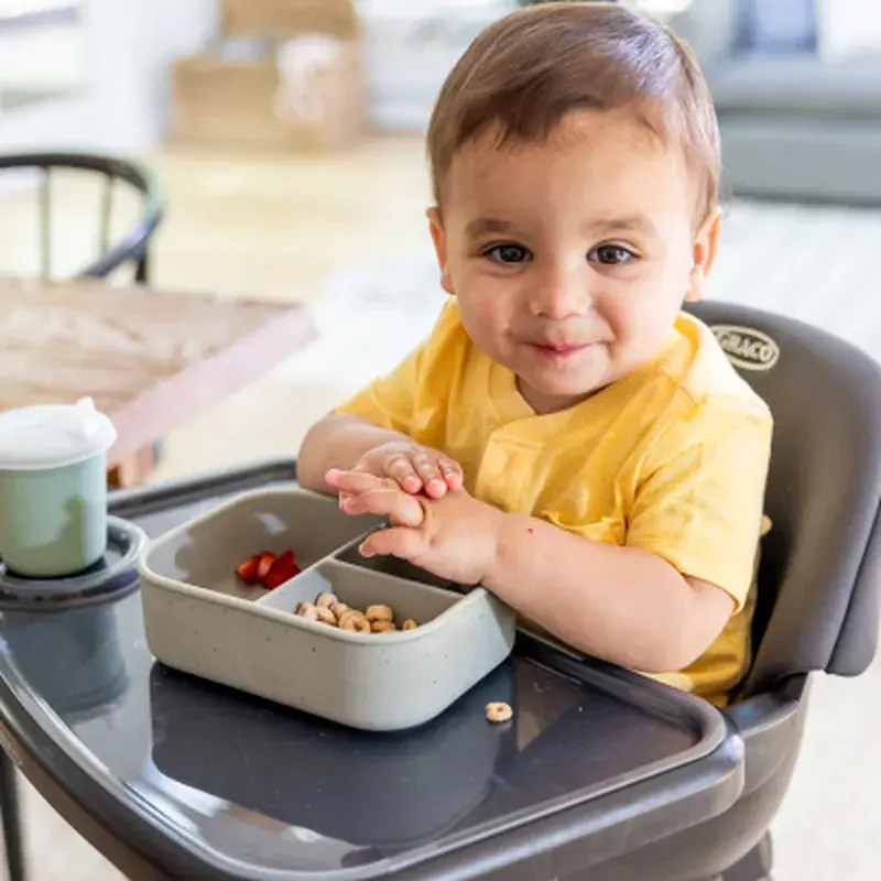 Стілець для годування Graco 3 в 1 Presti, графітовий (3AJ999CHCEU) - фото 4