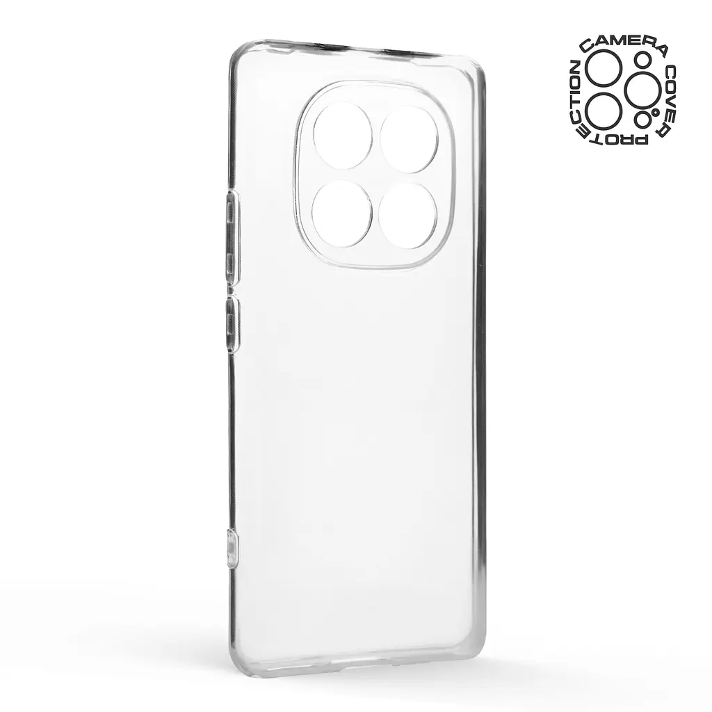 Прозрачный чехол для Xiaomi Redmi Note 15 4G/Note 15 5G Poco M8 5G с защитой камеры, тонкий, силиконовый, бесцветный, ударостойкий, противоударный бампер c закрытой камерой, ArmorStandart (ARM89685) - фото 2