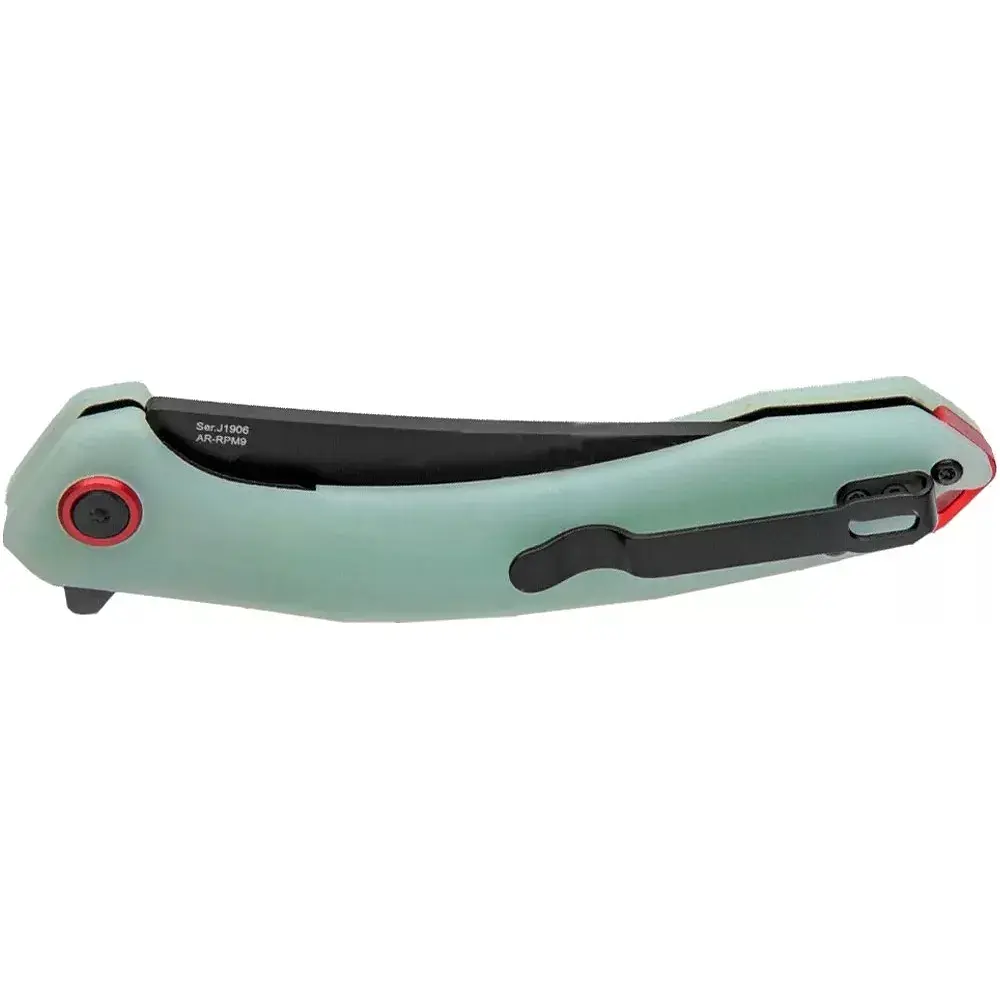 Ніж CJRB Gobi Black Blade G10 Mint Green (J1906-BNTG) - фото 2