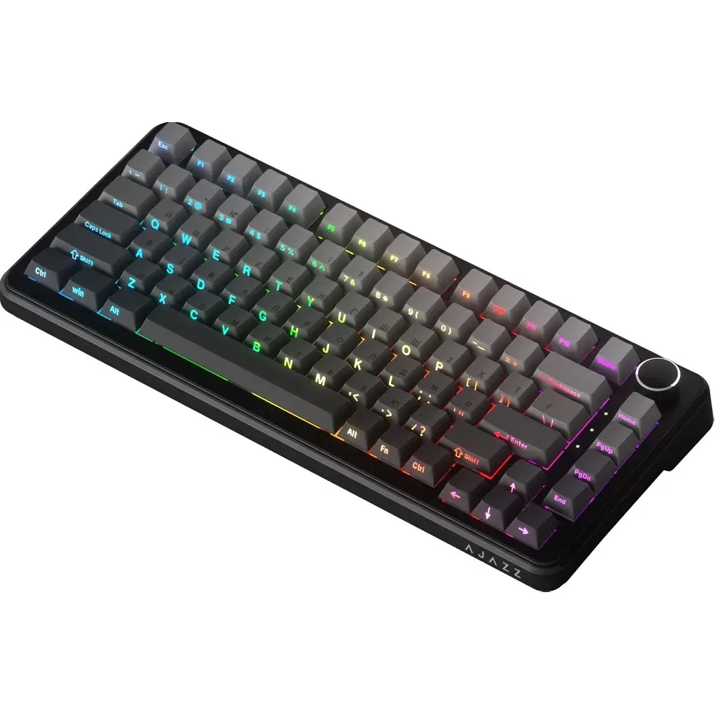 Клавіатура Ajazz AK820 Max Magnetic Switch RGB USB UA Gradient Black (AK820MAX-M-S-GG) - фото 2