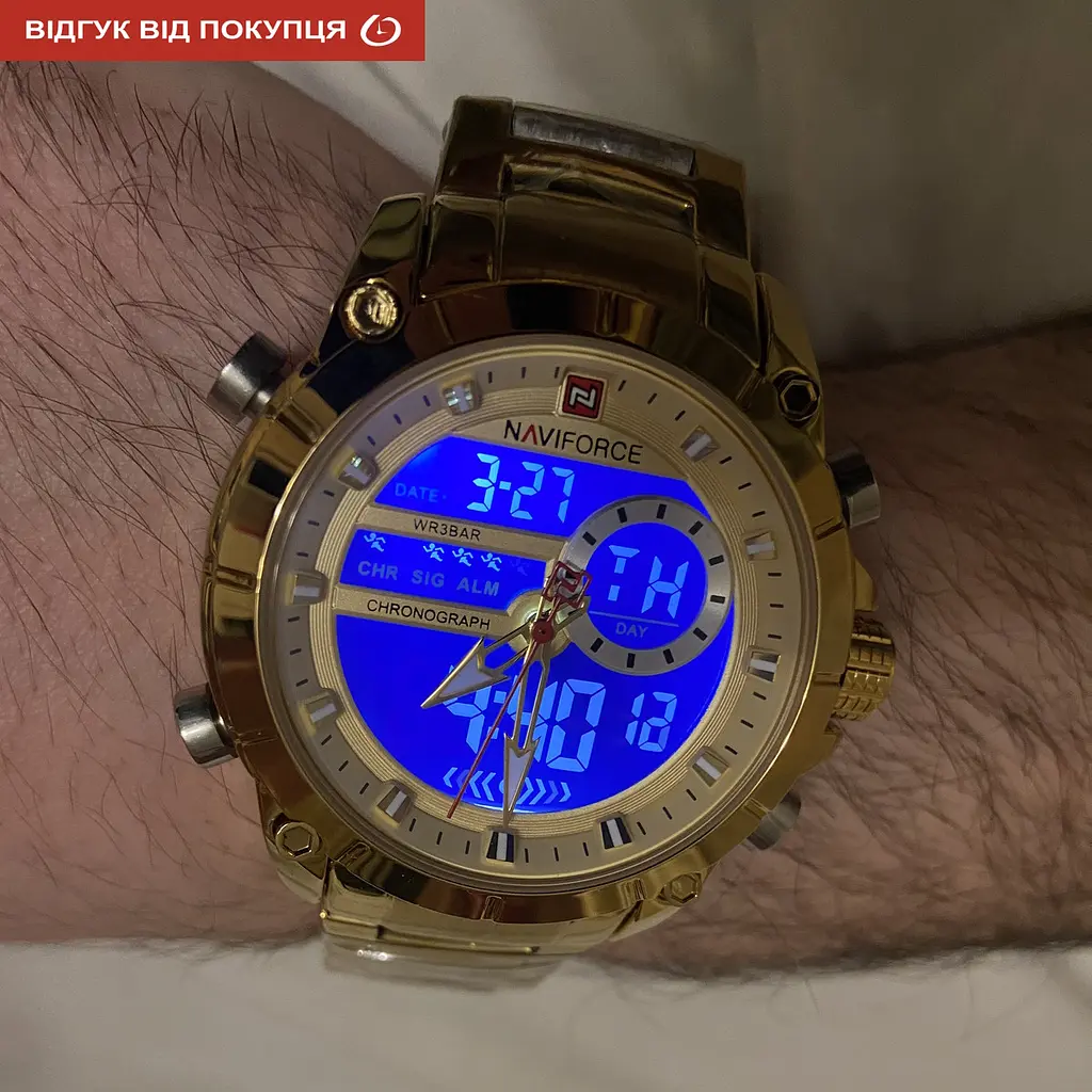 Годинник Naviforce Jazz Gold - фото 11