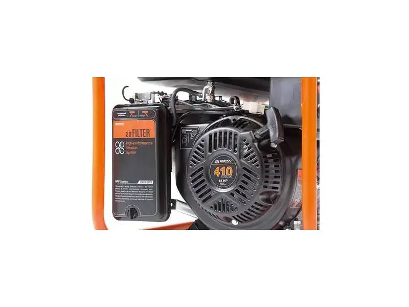 Бензиновий генератор Daewoo GDA 7500E-3 - фото 2