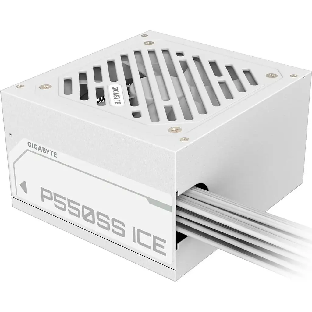 Блок живлення GIGABYTE GP-P550SS ICE 550W 80+ Silver (GP-P550SS ICE) White - фото 4