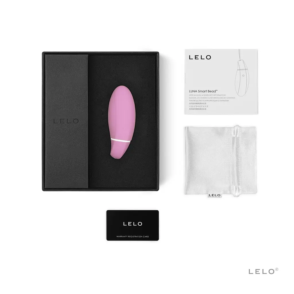 Віброяйце Lelo Luna Smart Bead 8.2 см рожевий - фото 2