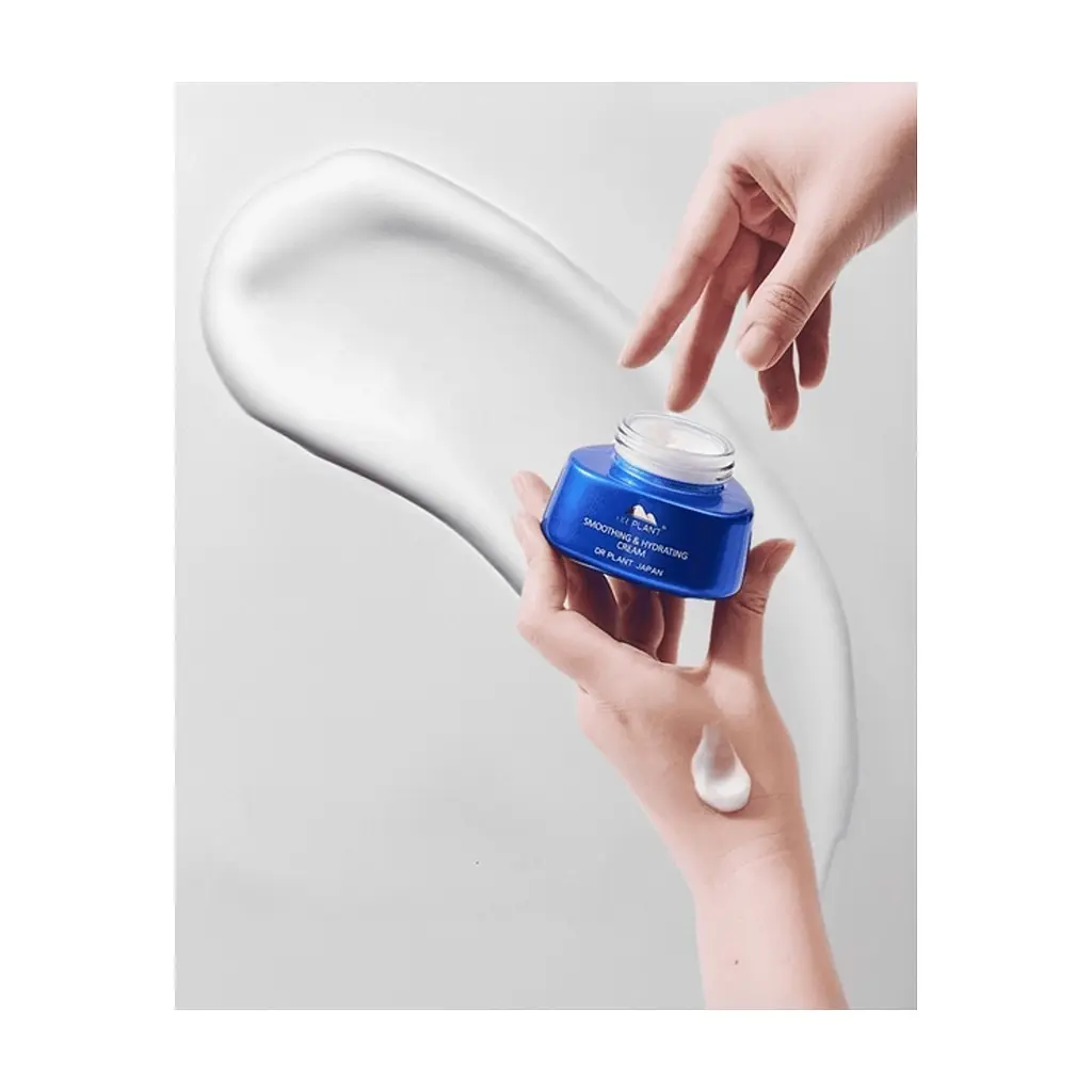 Крем для обличчя Dr. Plant Smoothing and Hydrating Cream 50 г (4582538102747) - фото 2