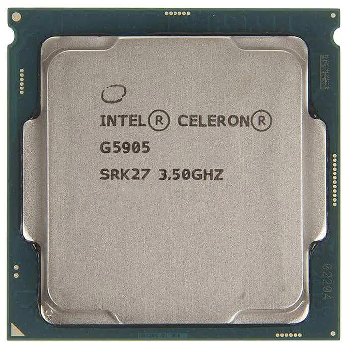 Процесор Intel Celeron G5905 (CM8070104292115) (Socket 1200, 2T, 3.5 ГГц, Tray) Б/в