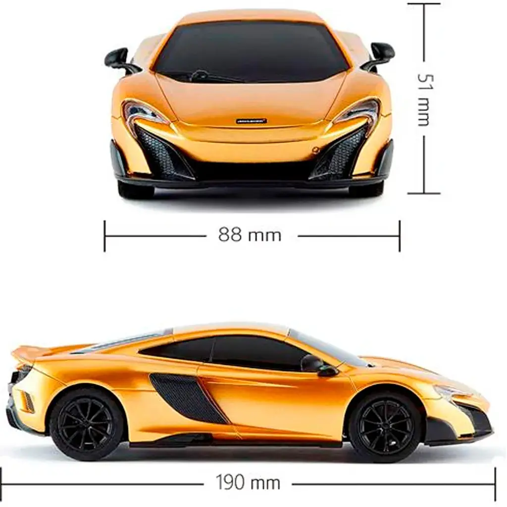 Машинка на радиоуправлении KS Drive McLaren 675LT 1:24 Gold [124GMGL] [113024] - фото 5