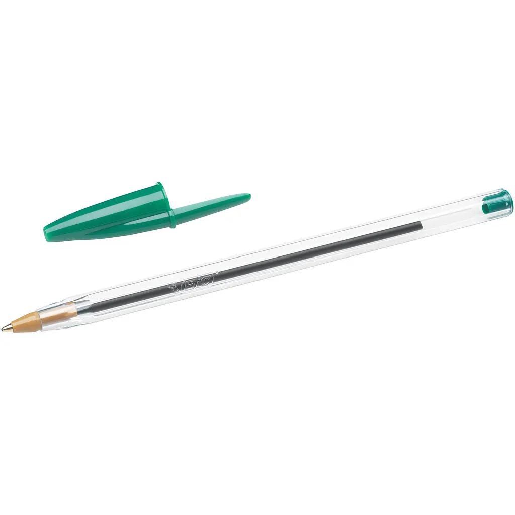 Ручка кулькова BIC Cristal Original, 0,32 мм, зелений, 1 шт. (875976) - фото 2