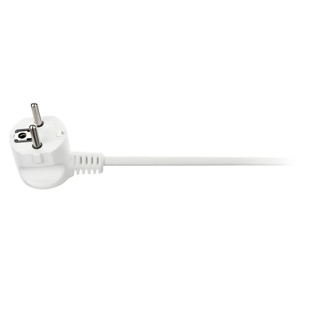 Подовжувач мережевий 5 розеток 3 метри 2E Plus Power Extension 5 Type F 3m 10A White-Grey - фото 3