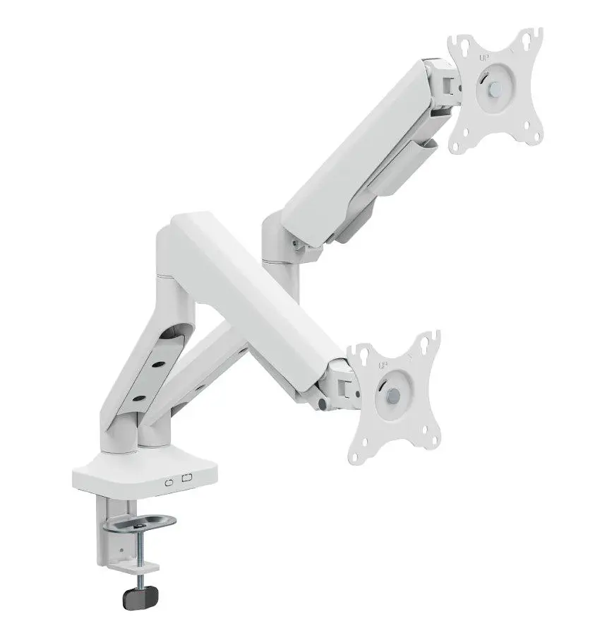 Кронштейн настольный для 2 мониторов 17-35 дюйма Officepro MA-442-W White - фото 4