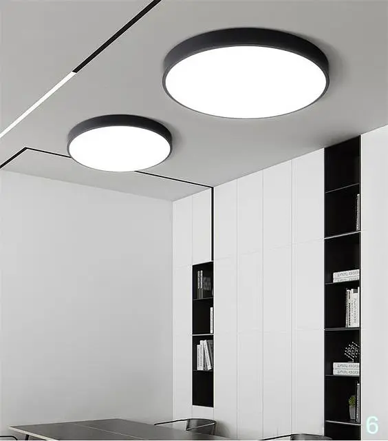 Світильник стельовий накладний Brille LED FLF-83 20W WW BK - фото 6