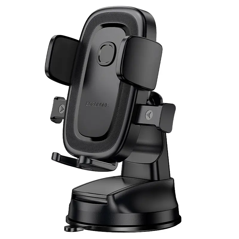 Автодержатель Hoco для телефона BOROFONE BH132 Follower one-button car holder (на торпедо центральную панель) - фото 3