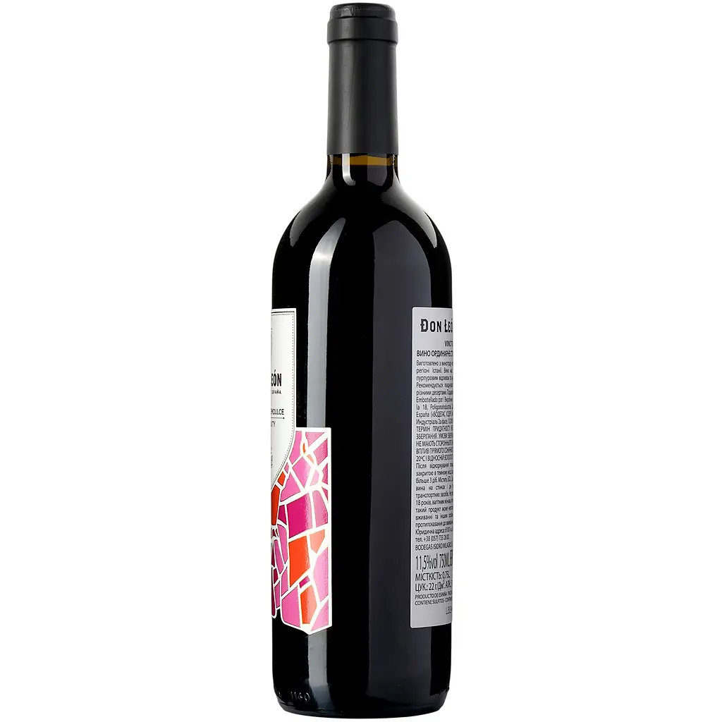 Вино Don Leon Red Wine Semisweet червоне напівсолодке 0.75 л - фото 3