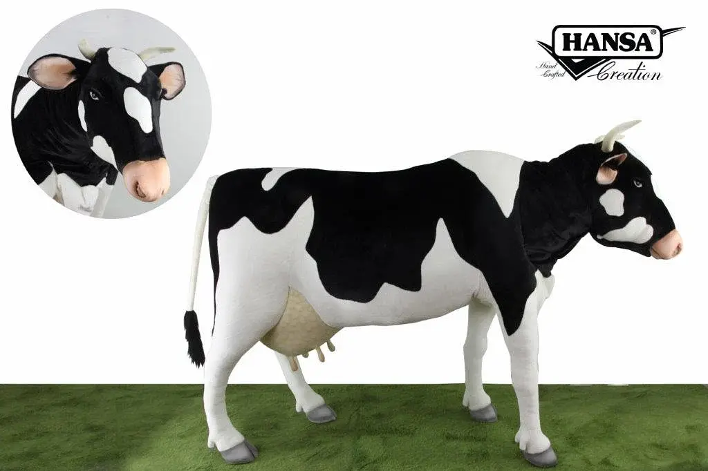 М'яка іграшка Hansa Hansa Корова, довжина 223 см