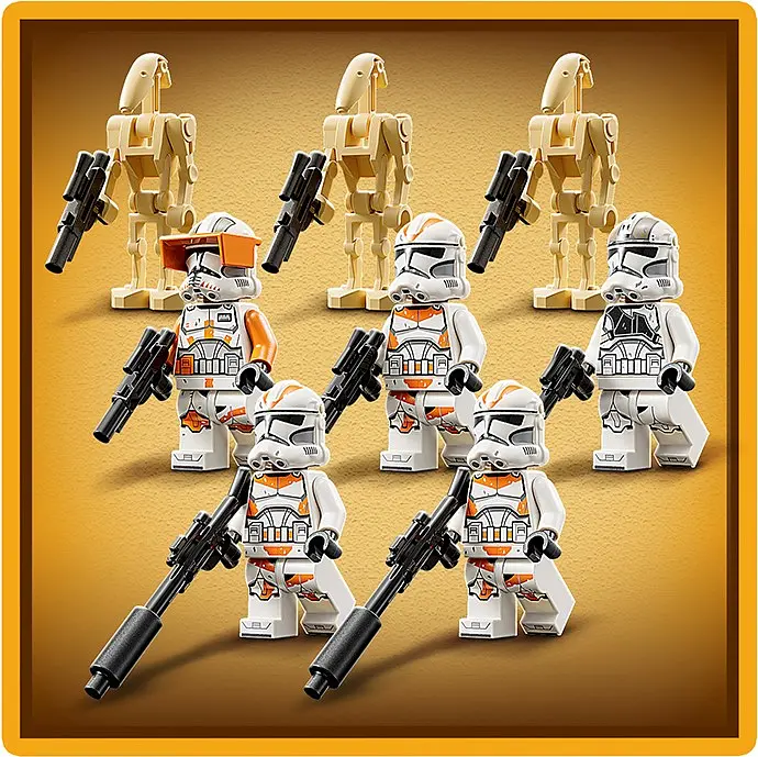 Конструктор LEGO Star Wars Крокохід AT-TE 1082 деталей (75337) - фото 7